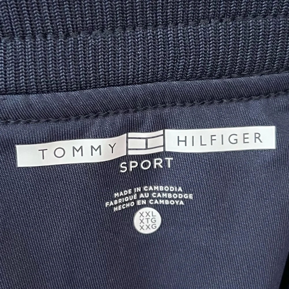 Tommy Hilfigher Sport Navy Shorts Size XXL Polyester New With Tags